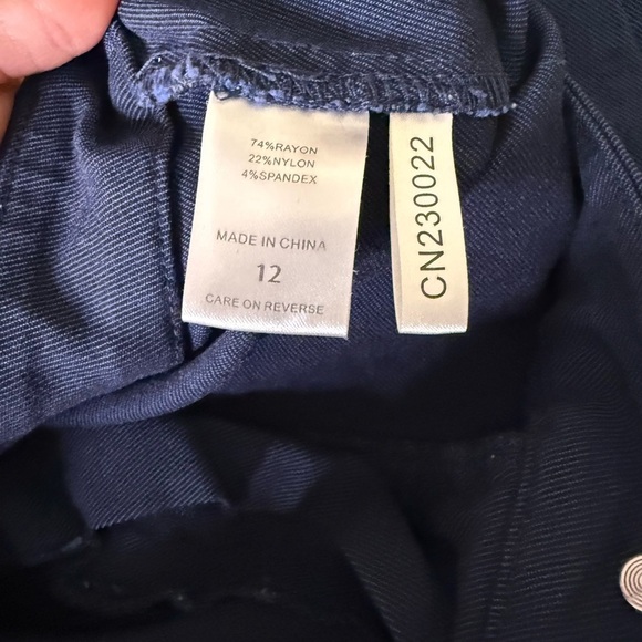 Wide Leg Paige Denim Ankle Pant - Picture 6 of 11